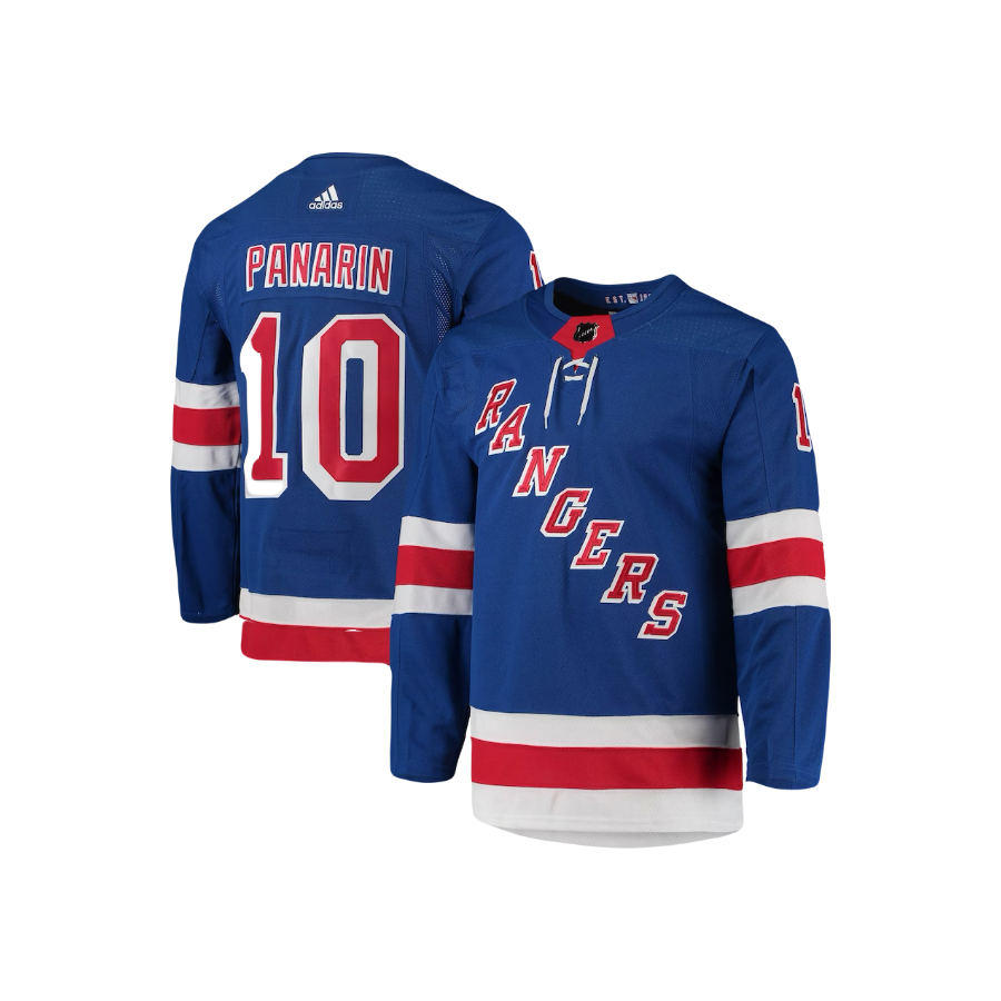 New York Rangers Artemi Panarin Adidas NHL Blue Home Premier Player Jersey