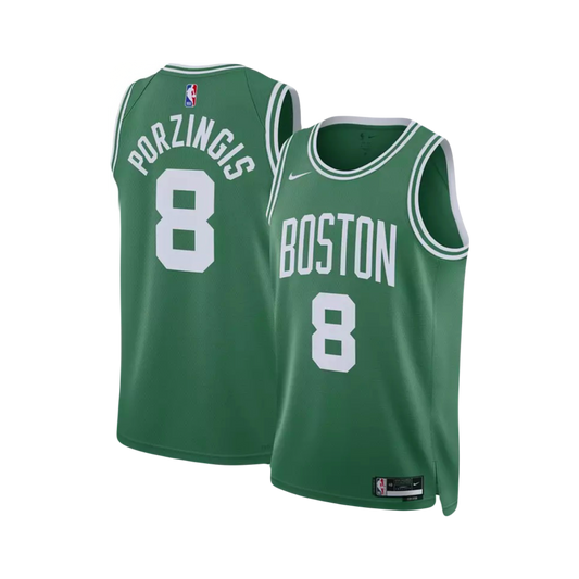 Boston Celtics Kristaps Porzingus Green Nike Icon Edition NBA Swingman Jersey