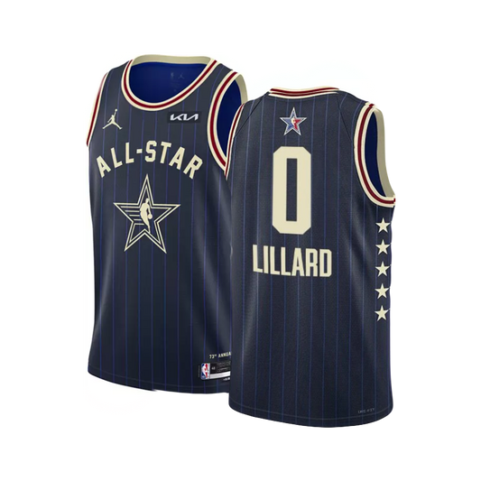 Damian Lillard NBA Jordan Brand 2024 All-Star Game Milwaukee Bucks Swingman Jersey
