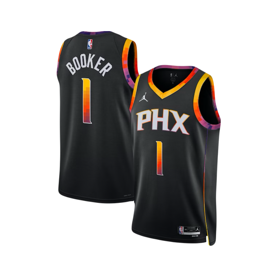 Phoenix Suns Devin Booker Jordan Brand NBA Swingman Jersey - Statement Edition