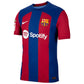 Gavi FC Barcelona 2023/24 Home Kit Nike Authentic Player Version Soccer Jersey - Red & Blue