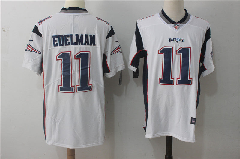 Julian Edelman New England Patriots NFL Throwback Classic Legends Jersey - White