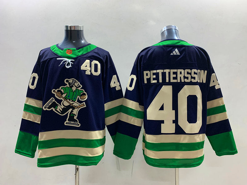 Vancouver Canucks Elias Pettersson Adidas NHL Reverse Retro 2.0 Premier Player Jersey