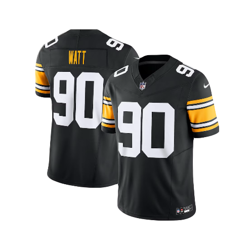 Pittsburgh Steelers T.J Watt NFL Nike Vapor Limited Throwback Classic ‘Block Numbers’ Jersey