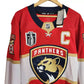 Aleksander Barkov Florida Panthers Authentic Adidas NHL 2023 Stanley Cup Final Patch Home Premier Player Jersey - Red