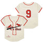 St. Louis Cardinals Enos Slaughter 1946 MLB Mitchell Ness Cooperstown Classic Jersey - Cream