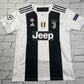 Cristiano Ronaldo Juventus 2018/19 Home Kit UEFA Champions League Authentic Adidas Player Version Jersey - Black & White