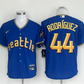 Seattle Mariners Julio Rodriguez MLB Official Nike City Connect Player Jersey - Navy