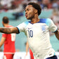 Raheem Sterling England National Team 2022/23 Nike On-Field Player Version Authentic Home Soccer Jersey - White