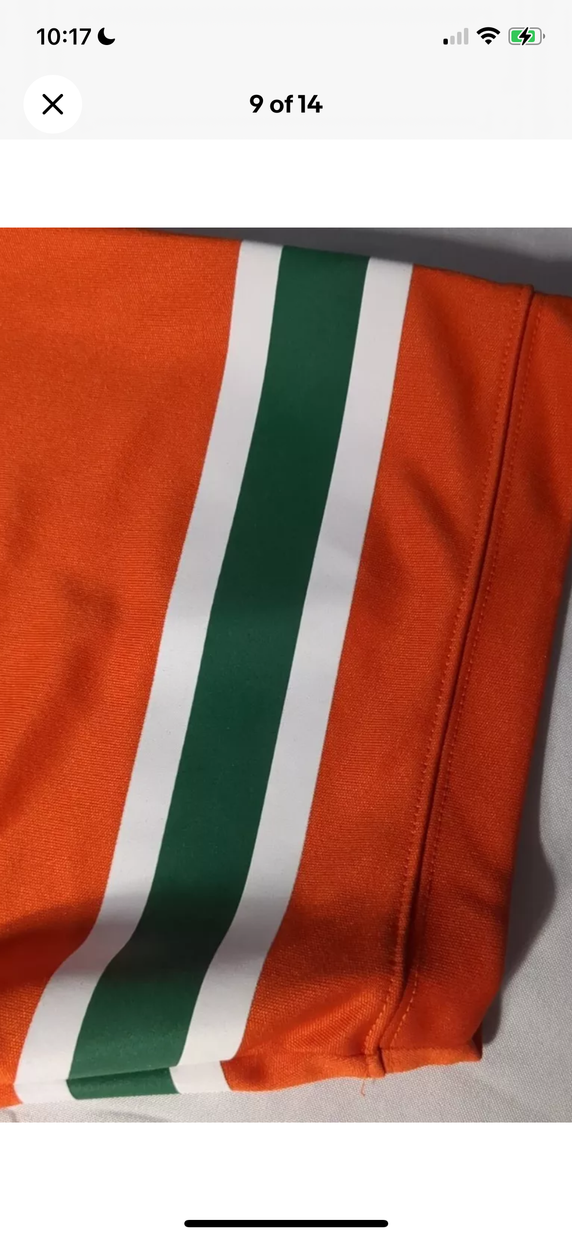 Cam Ward Miami Hurricanes 2024/25 NCAA College Football Adidas Home Jersey - Orange