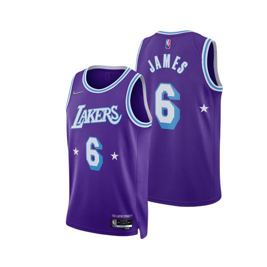 Los Angeles Lakers Lebron James 2021/22 NBA Nike NBA Swingman Jersey - City Edition