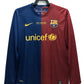 Gerald Pique FC Barcelona Nike 2008/09 UEFA Champions League Final Authentic Home Jersey - Blue & Red