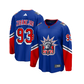 New York Rangers Mika Zibanejad Adidas NHL 2024 ‘Lady Liberty’ Blue Reverse Retro 2.0 Jersey