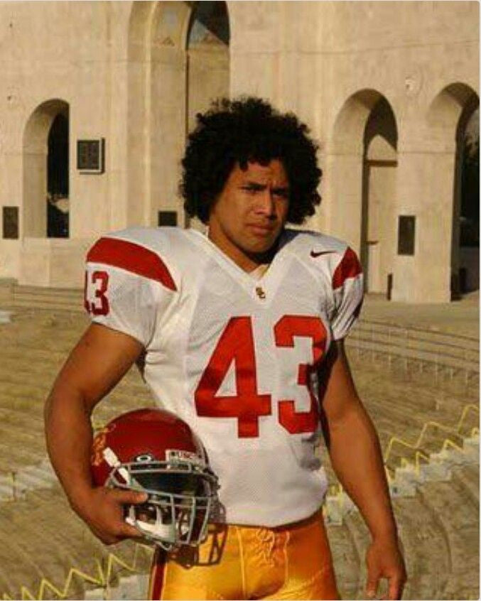 Troy Polamalu USC Trojans 2002 NCAA Campus Legends College Football Jersey - White