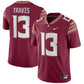 Jordan Travis Florida State Seminoles 2014-2023 Nike Style NCAA Campus Legend College Football Home Jersey - Garnet