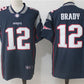 Tom Brady New England Patriots NFL Throwback Classic Legends Jersey - Navy Home