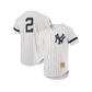 New York Yankees Derek Jeter 1996 World Series MLB Mitchell & Ness Cooperstown Classic Jersey - White Pinstripes