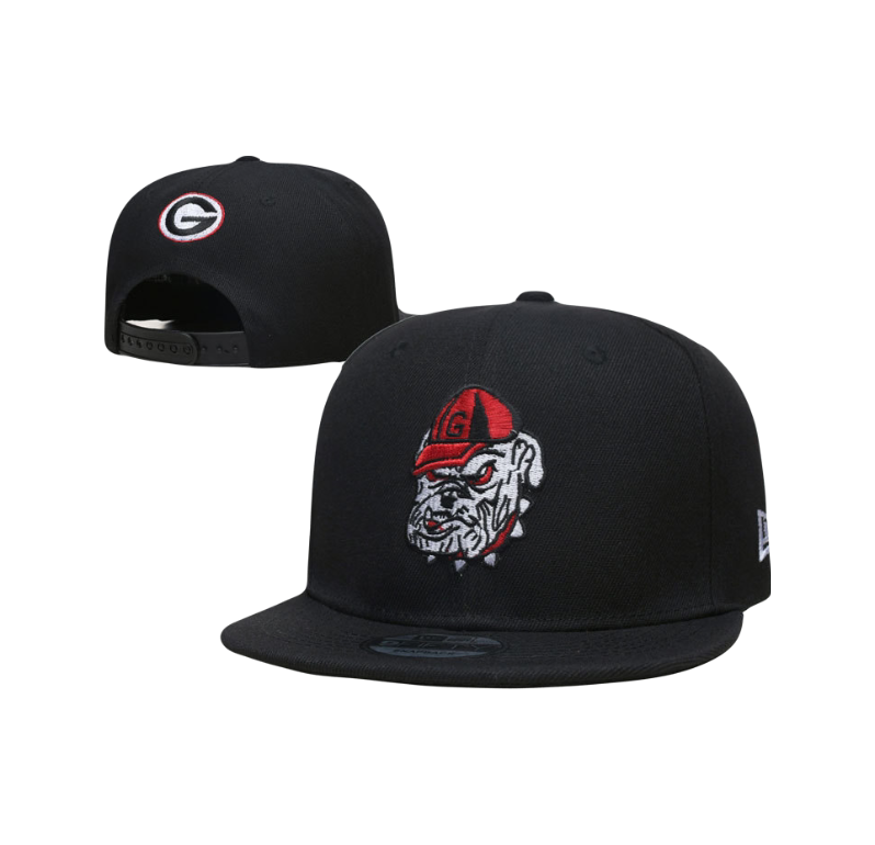 Georgia Bulldogs NCAA New Era Snapback Hat - Black