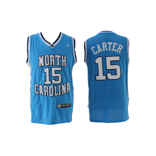 Vince Carter North Carolina 1997 NCAA Campus Legend College Basketball Carolina Blue Jersey