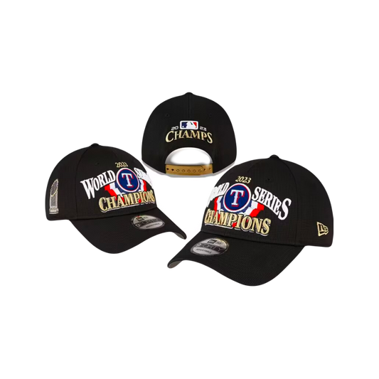 Texas Rangers New Era 2022/2023 MLB World Series Champions Baseball Cap Hat