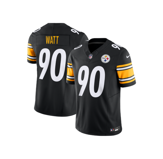 Pittsburgh Steelers T.J. Watt Men's Nike Vapor F.U.S.E. Limited Home Jersey