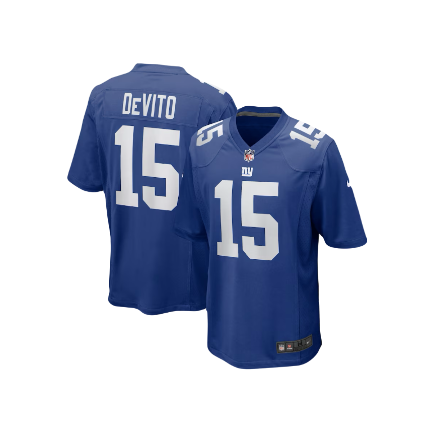 Tommy DeVito Nike NFL New York Giants Stitched Home Jersey