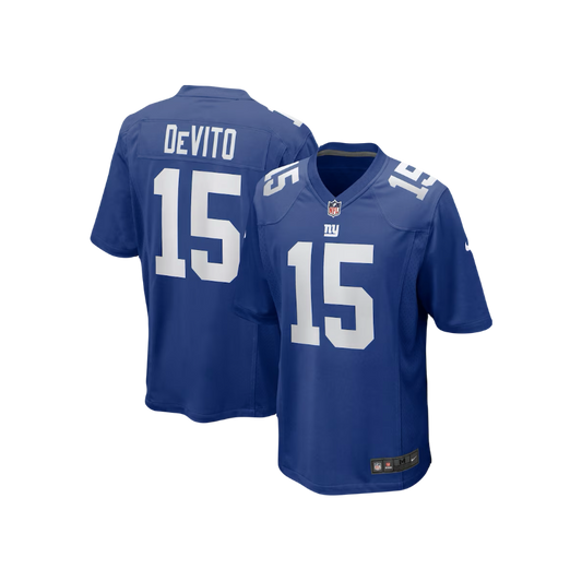Tommy DeVito Nike NFL New York Giants Stitched Home Jersey