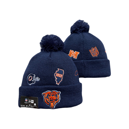 Chicago Bears NFL Native New Era Knit Beanie