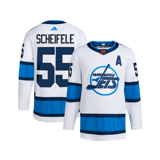 Winnipeg Jets Mark Scheifele 2022 Adidas Reverse Retro NHL Breakaway Premier Player Jersey