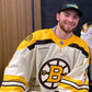 Jeremy Swayman Boston Bruins NHL 100th Anniversary Alternate Authentic Adidas Premier Player Jersey - White