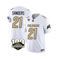 Shilo Sanders Colorado Buffaloes Nike Alternate NCAA College Football Player Jersey - White Gold