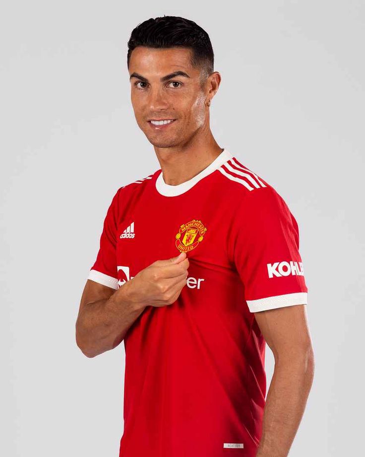 Cristiano Ronaldo Manchester United 2021/22 Season Home Kit Authentic Adidas On-Field Player Version Long Sleeve Jersey - Red