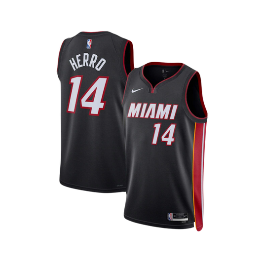 Miami Heat Tyler Herro 2023/24 Black Nike Icon Edition NBA Swingman Jersey