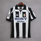 Zidane Juventus 1987/88 Home Kit Kappa Brand Iconic Classic Retro Jersey - Black & White
