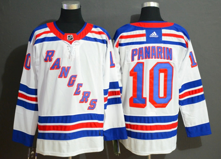 New York Rangers Artemi Panarin NHL Authentic Adidas Premier Player Away Jersey - White