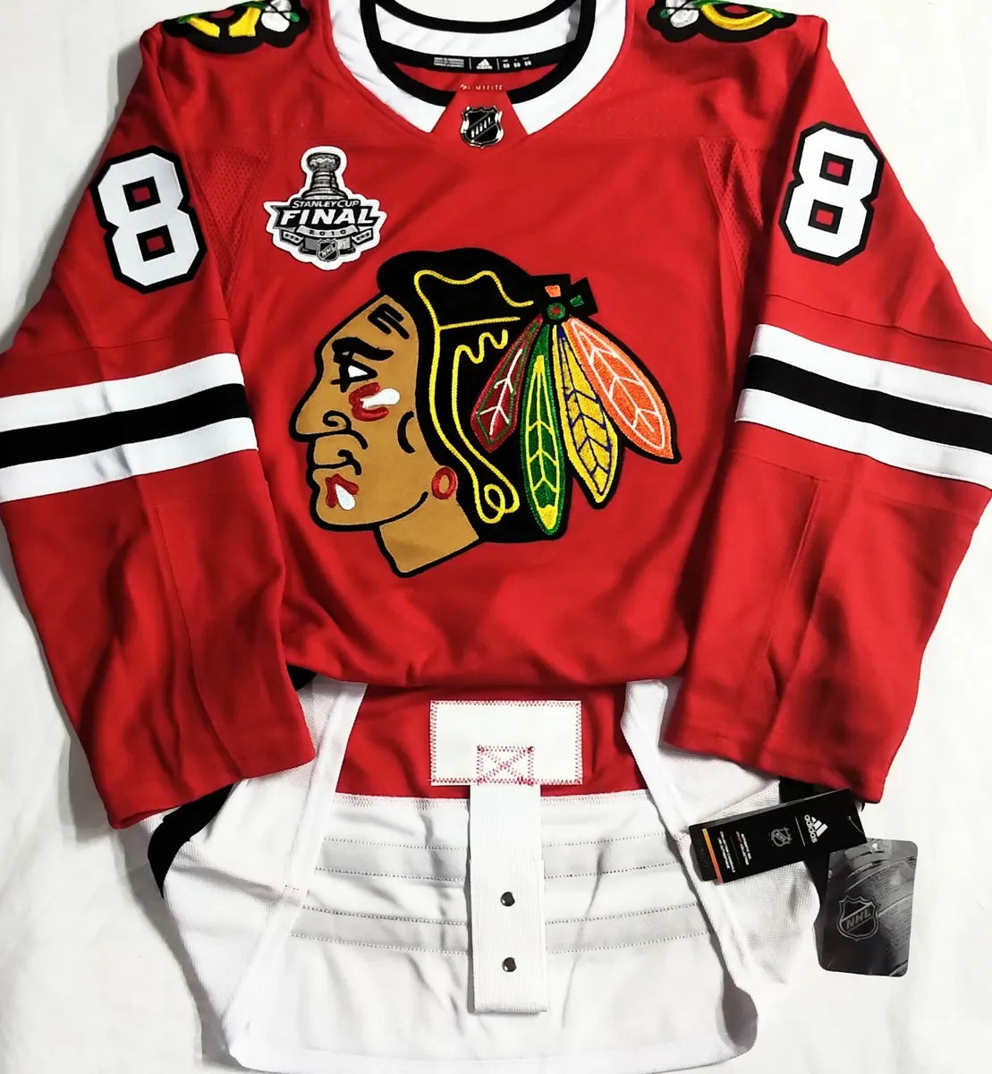 Patrick Kane Chicago Blackhawks Adidas 2014/15 NHL Stanley Cup Finals Patch Premier Player Jersey