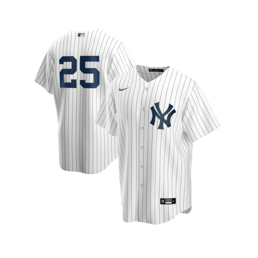 Glayber Torres New York Yankees MLB Official Nike Pinstripe Player Jersey - Home