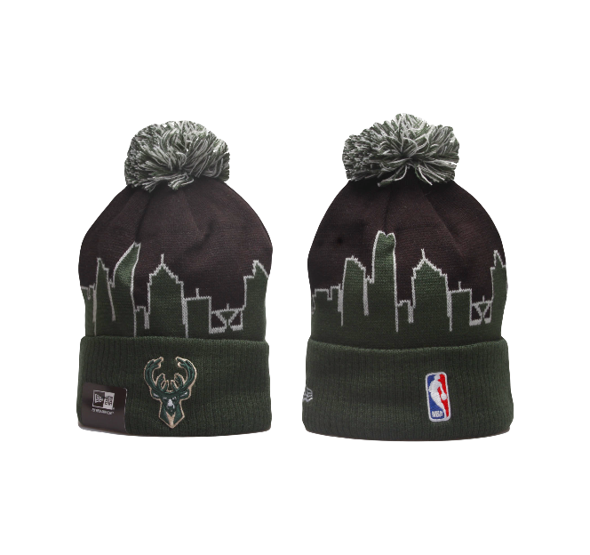 Milwaukee Bucks ‘Skyline Edition’ NBA New Era Knit Beanie