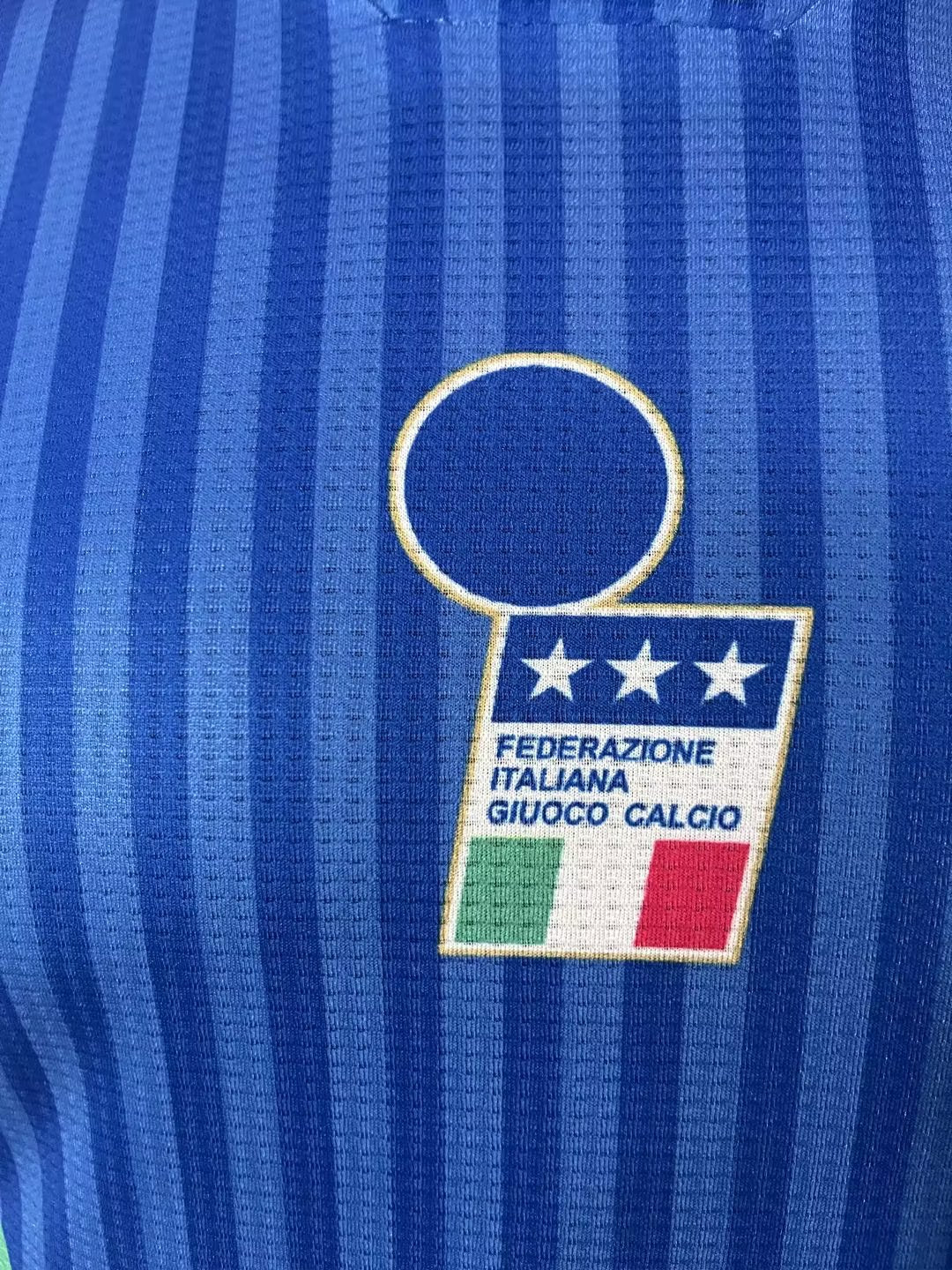 Italy National Team Soccer Retro ‘Icon Edition’ Authentic Adidas Azzuri Shirt Jersey - Blue