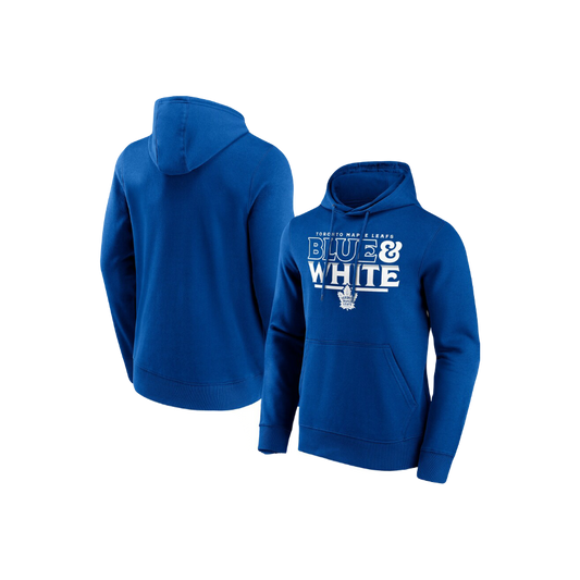 Toronto Maple Leafs NHL Fanatics Brand ‘Bold Blue & White’ Hoodie Jacket