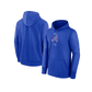 Atlanta Braves MLB City Connect Nike Therma Performance Pullover Hoodie - Blue