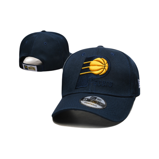 Indiana Pacers NBA New Era Icon Navy Blue Adjustable Cap Hat