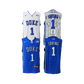 Duke Blue Devils Kyrie Irving 2010 NCAA Campus Legend College Basketball Blue & White Jersey