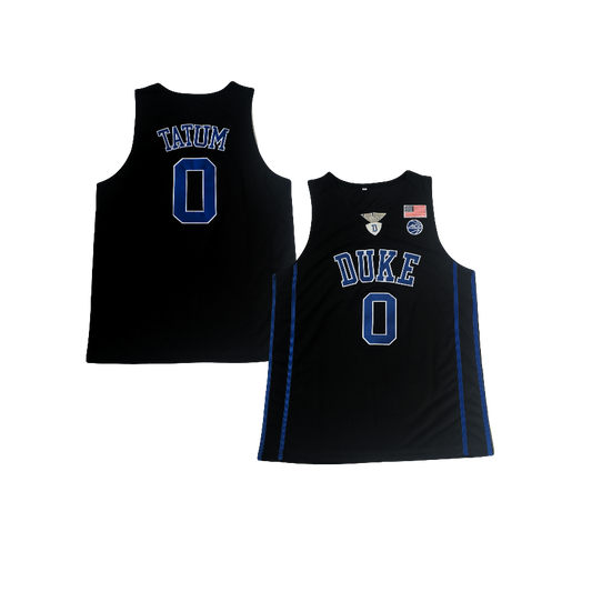 Duke Blue Devils Jayson Tatum 2016 NCAA Campus Legend College Basketball Black Jersey