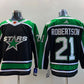 Dallas Stars Jason Robertson Reverse Retro 2.0 Black Green Adidas NHL Premier Player Jersey