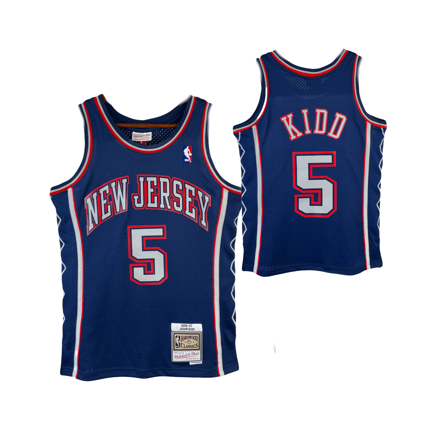 New Jersey Nets Jason Kidd 2006-07 Mitchell & Ness Hardwood Classic Swingman Jersey