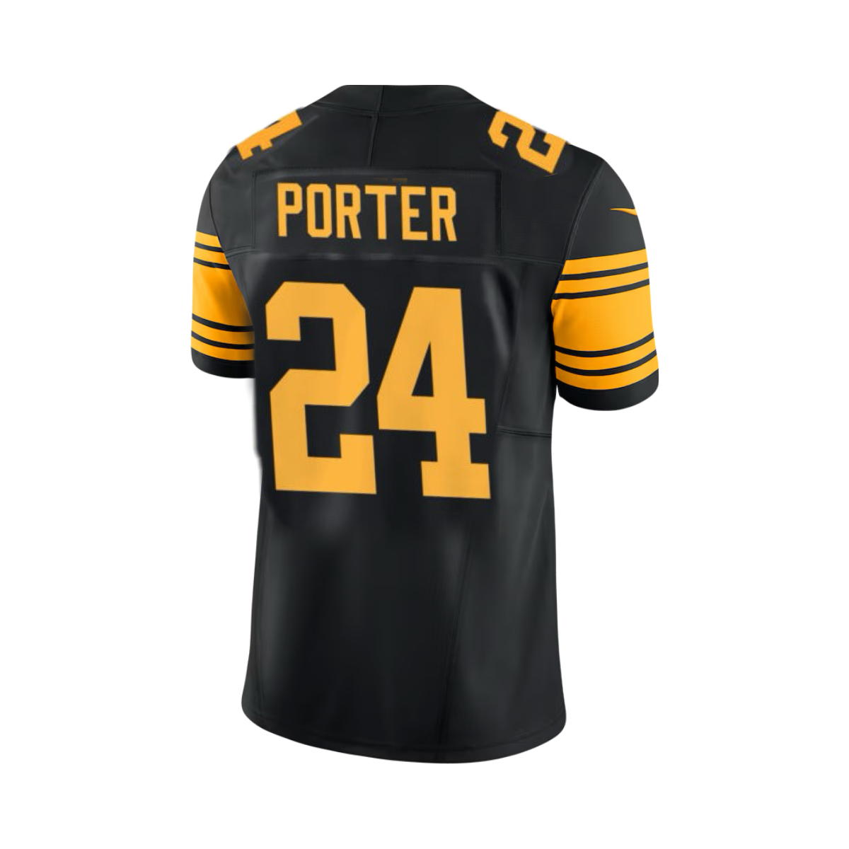 Joey Porter Jr Pittsburgh Steelers NFL F.U.S.E. Style Nike Vapor Limited Away Jersey - Color Rush
