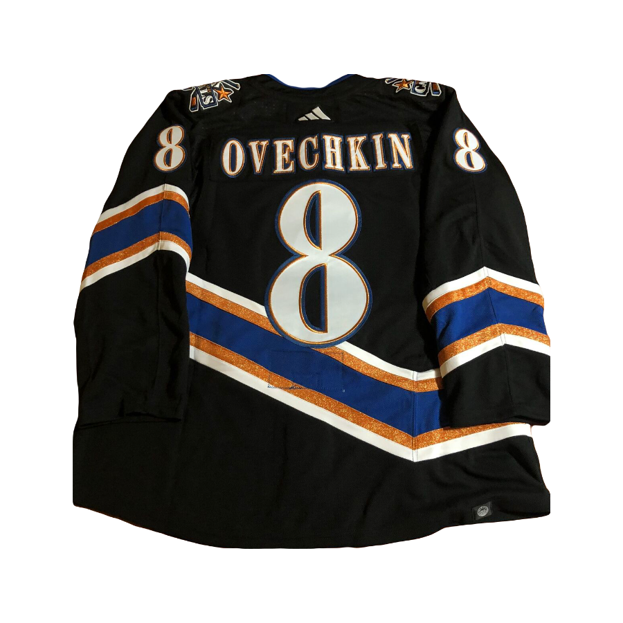 Alex Ovechkin Washington Capitals NHL Adidas Retro Classic Black Player Jersey