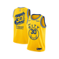 Golden State Warriors 2015 Gold Stephen Curry Nike Throwback Classic NBA Swingman Jersey