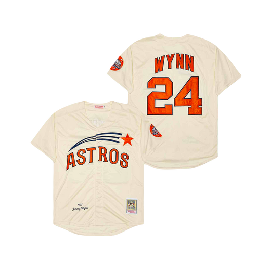 Houston Astros Jimmy Wynn 1971 Mitchell Ness Cooperstown Classic Iconic MLB Jersey